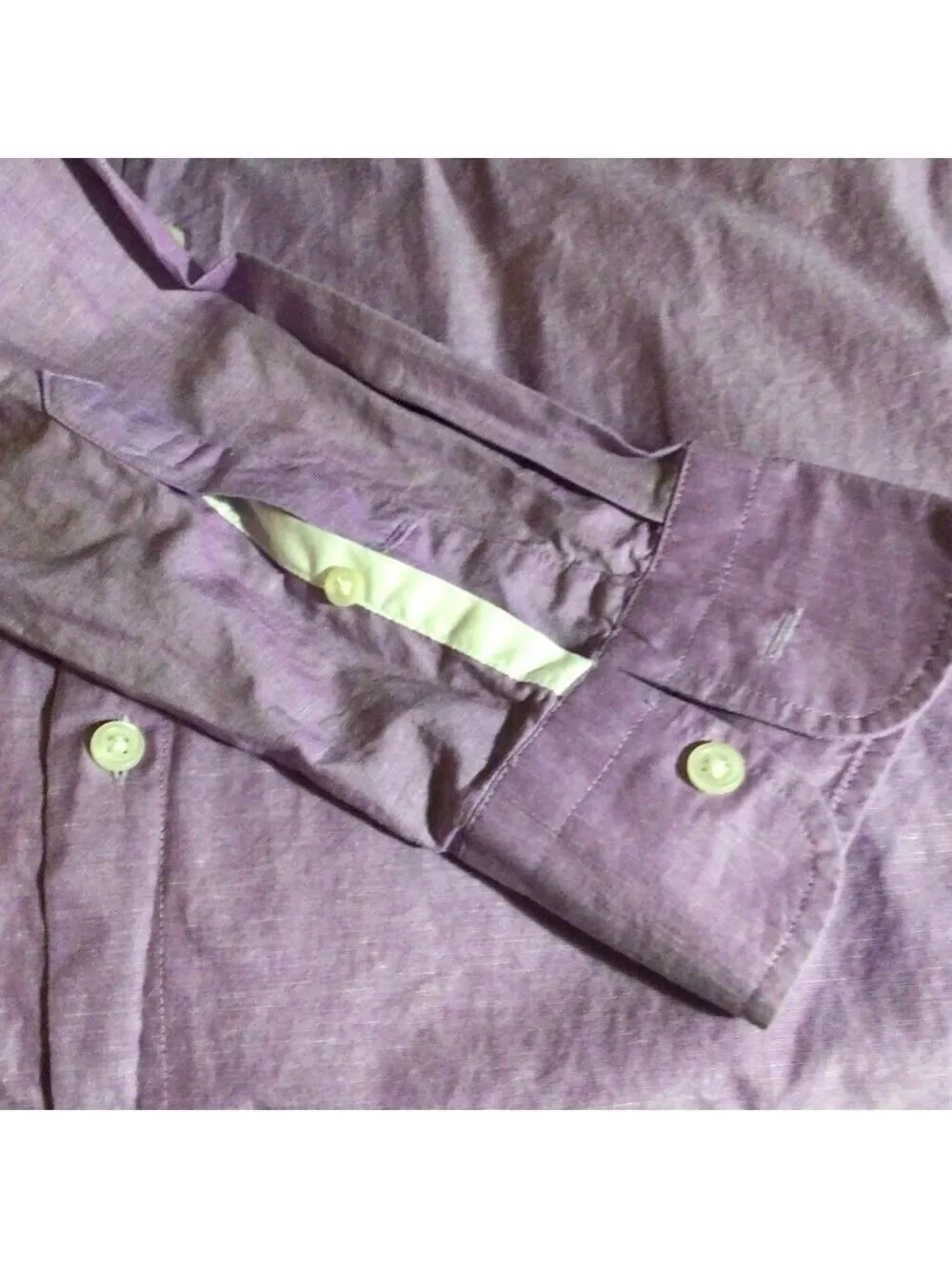 J. Crew Men's Ludlow Lavender Casual Button Down Shirt 120s 2 ply small